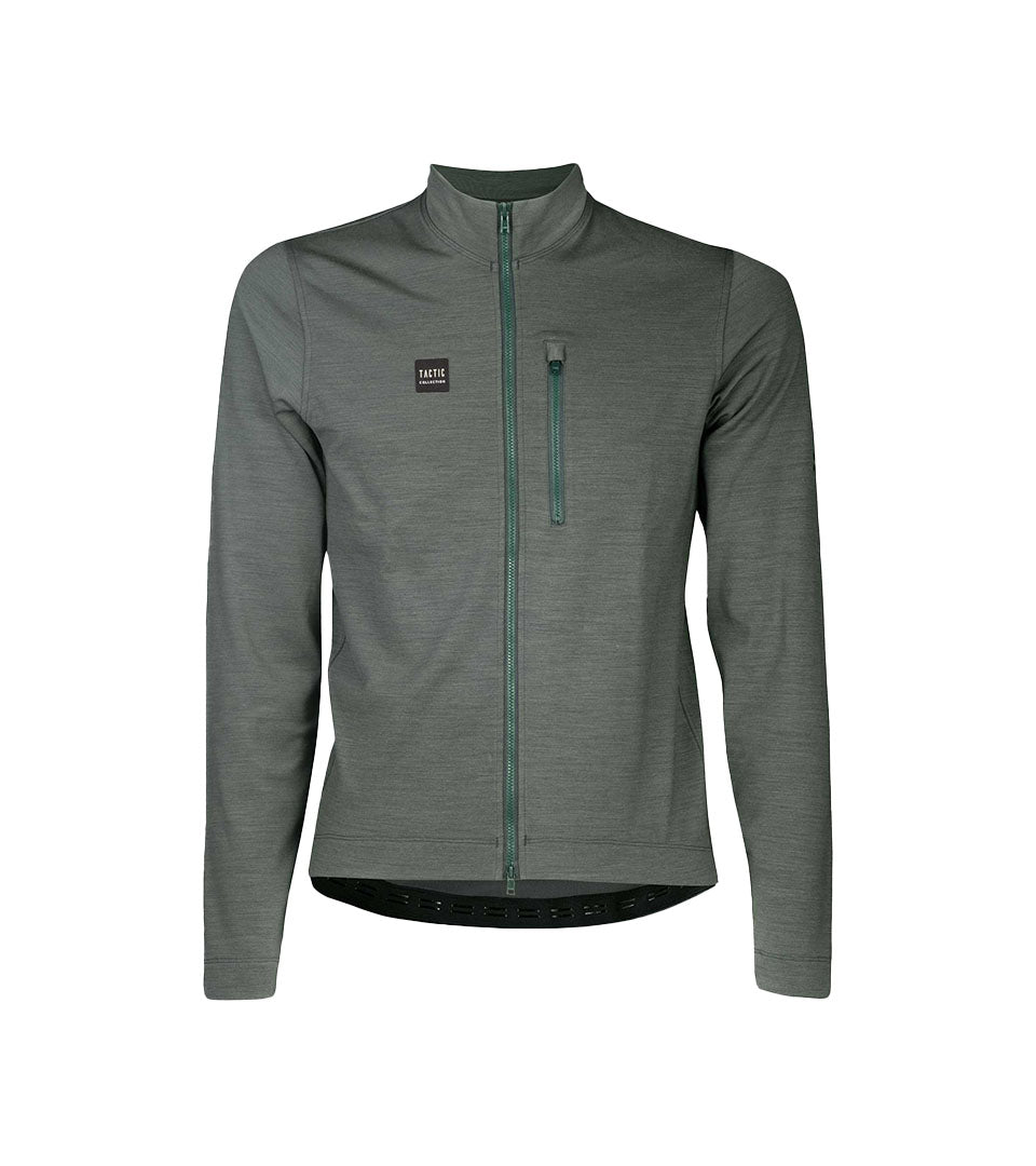 Nomad Long Sleeve Jersey Merino - Green