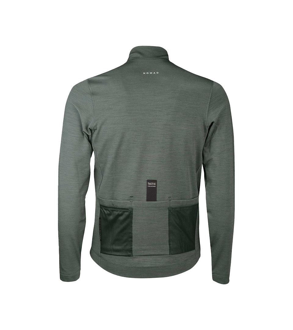 Nomad Long Sleeve Jersey Merino - Green