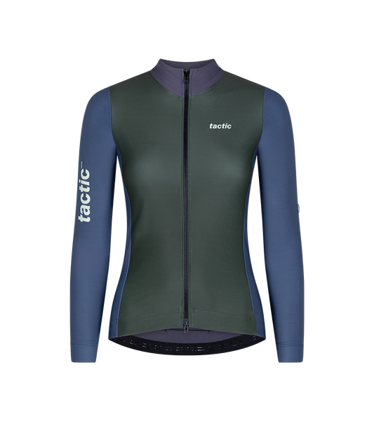 Mallot Màniga Llarga Retrace Dona - Green