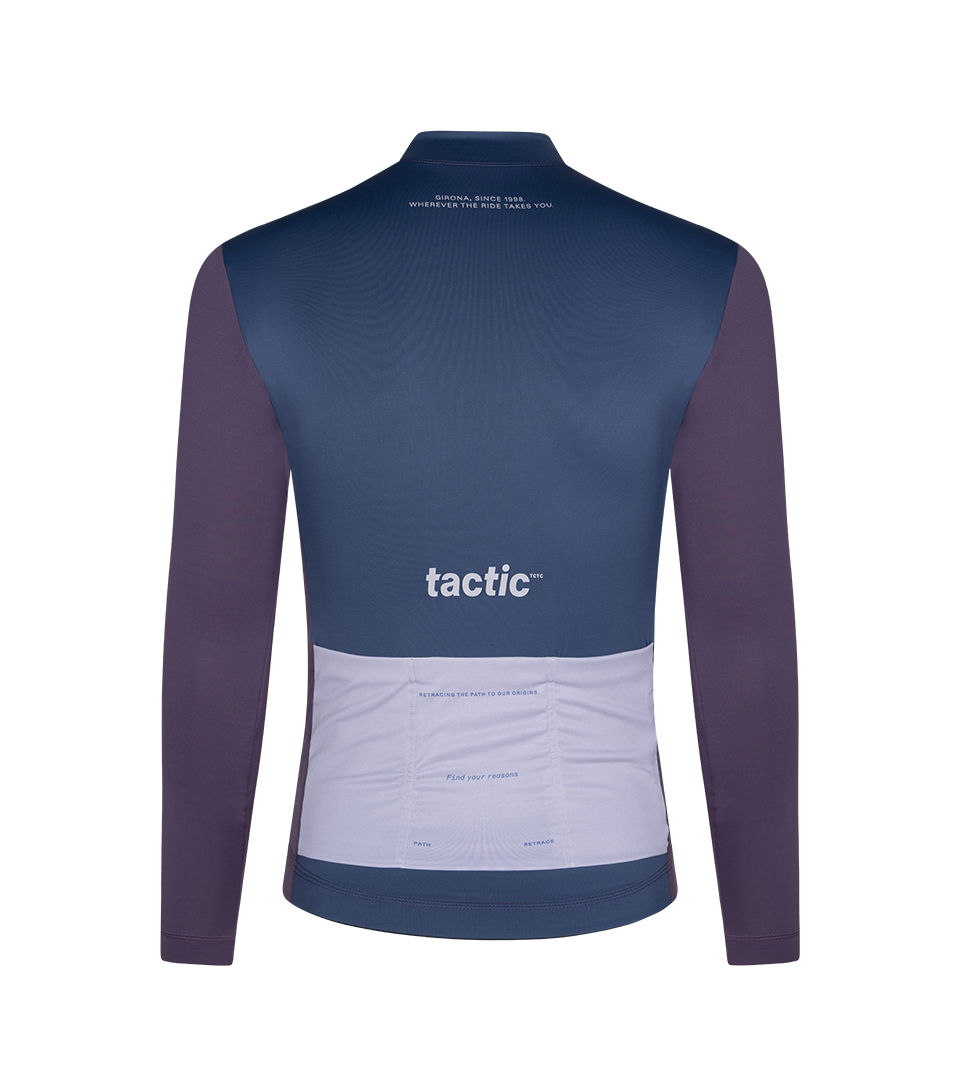 Maillot Manga Larga Verano Retrace Hombre - Grey