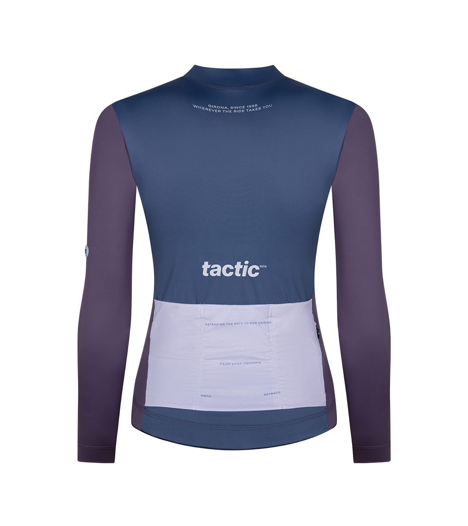 Women's Retrace Long Sleeve Summer Jersey - Grey