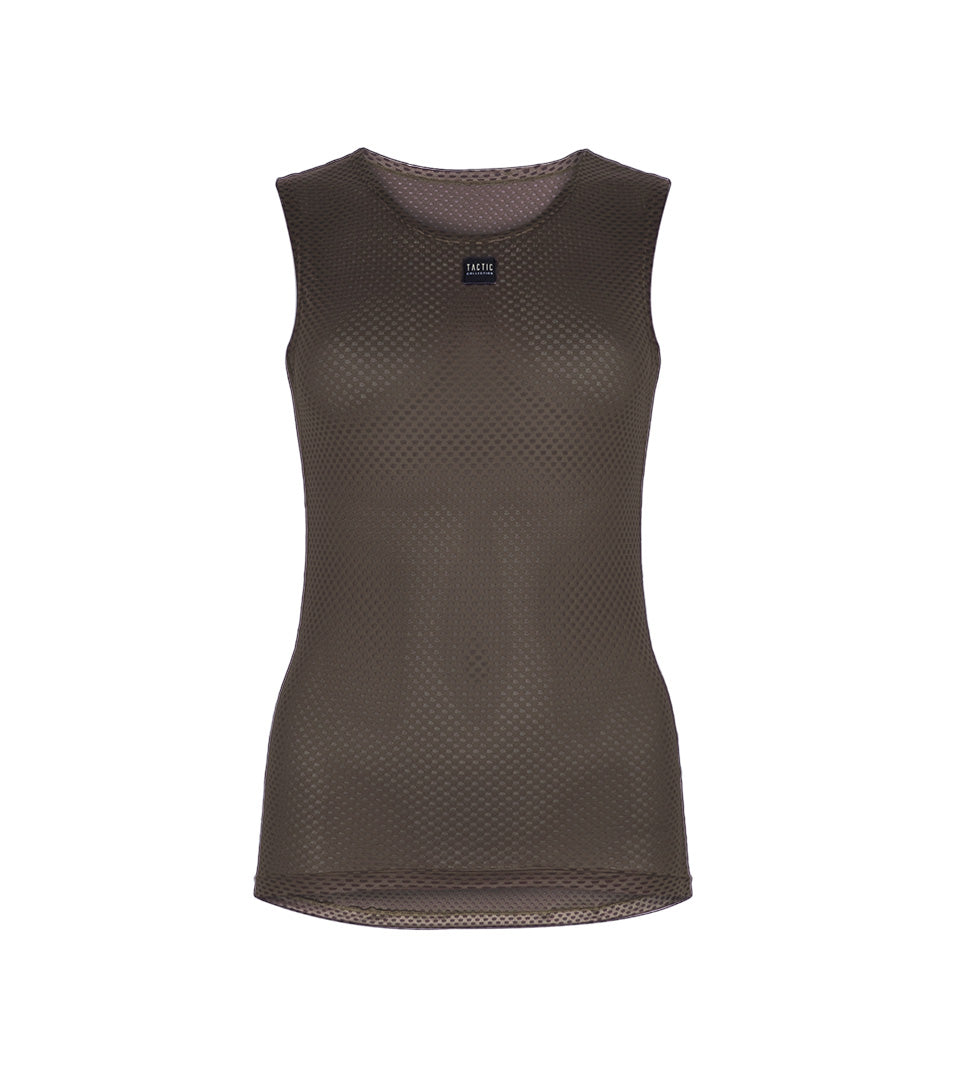Sleeveless Base Layer - Brown