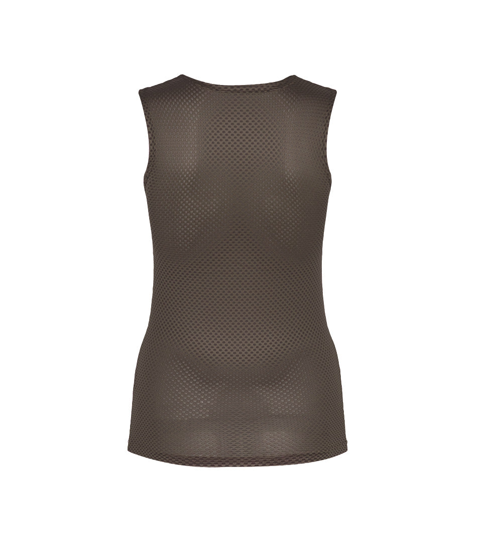 Sleeveless Base Layer - Brown