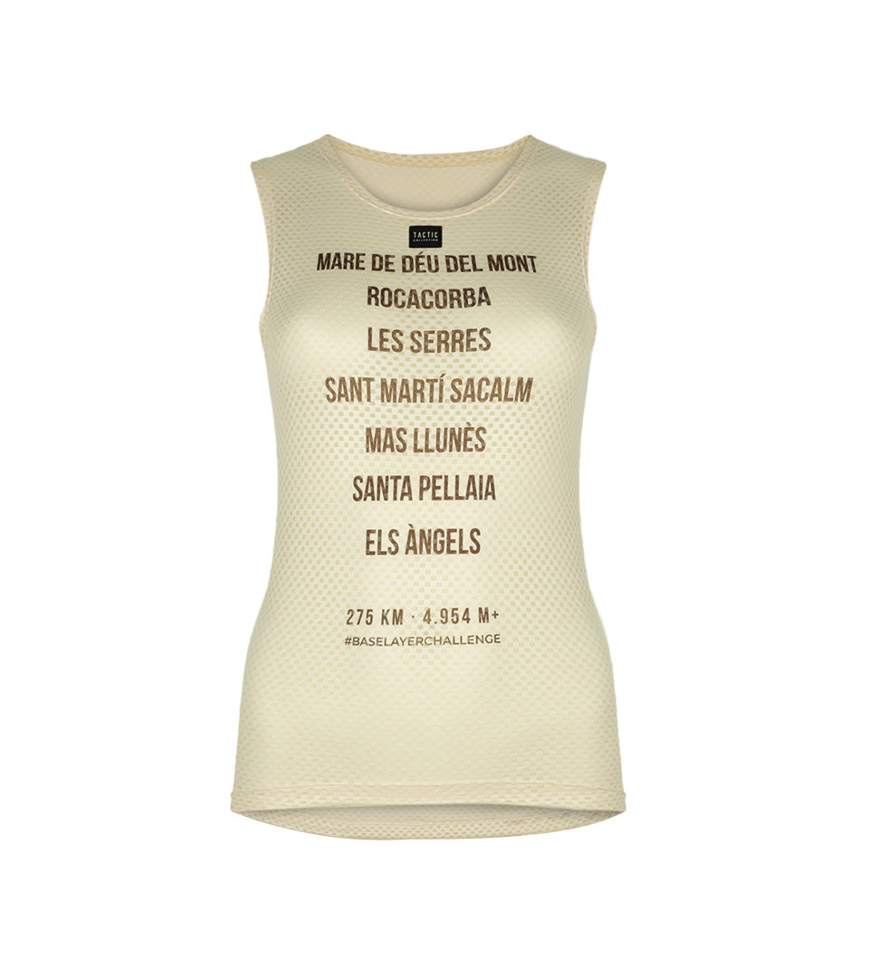 Sleeveless Base Layer - Cream