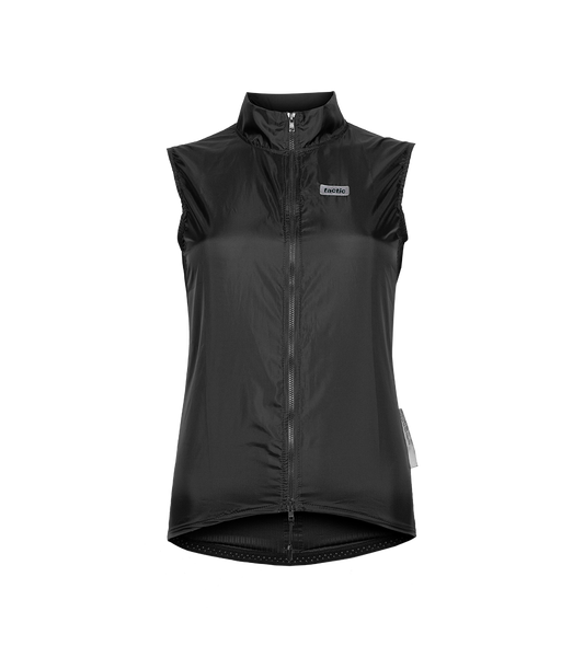 Women's Skurt Windproof Gilet - Black