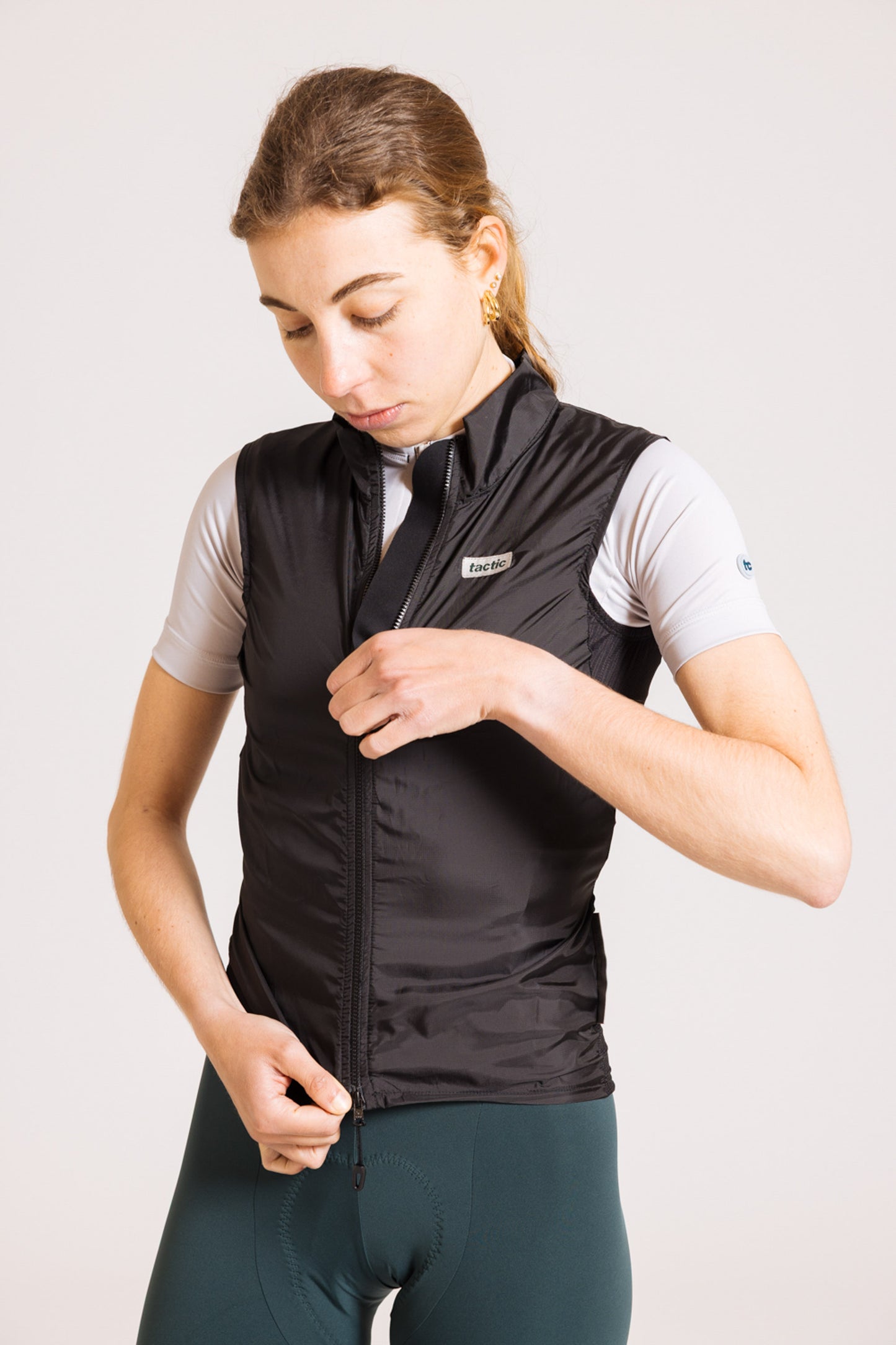 Women's Skurt Windproof Gilet - Black