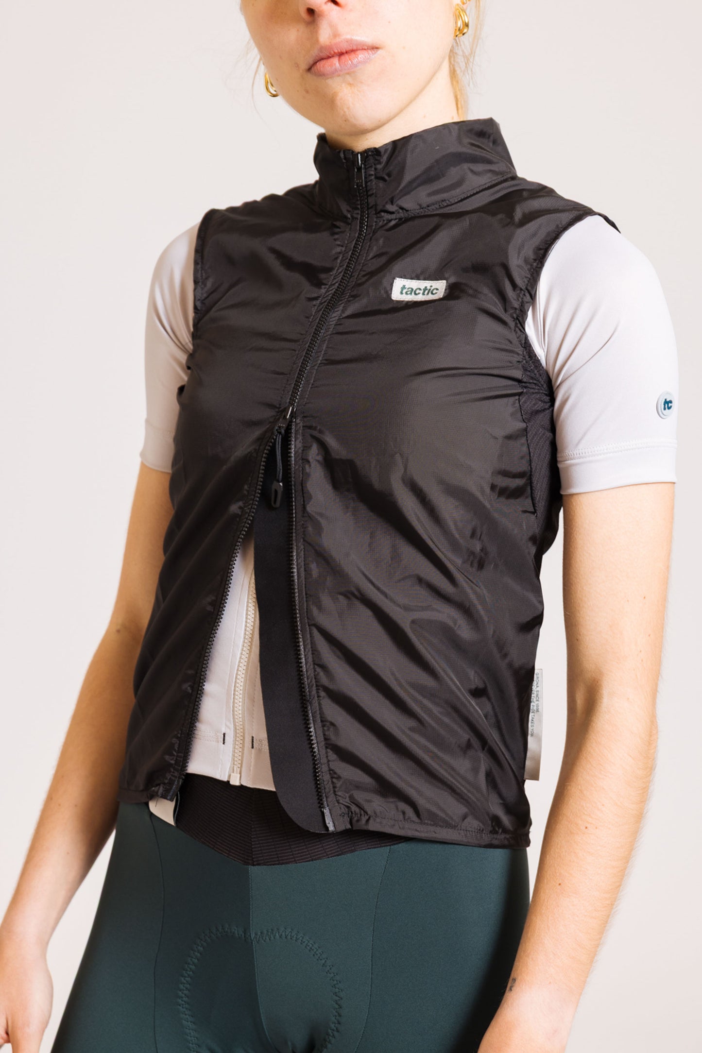 Women's Skurt Windproof Gilet - Black