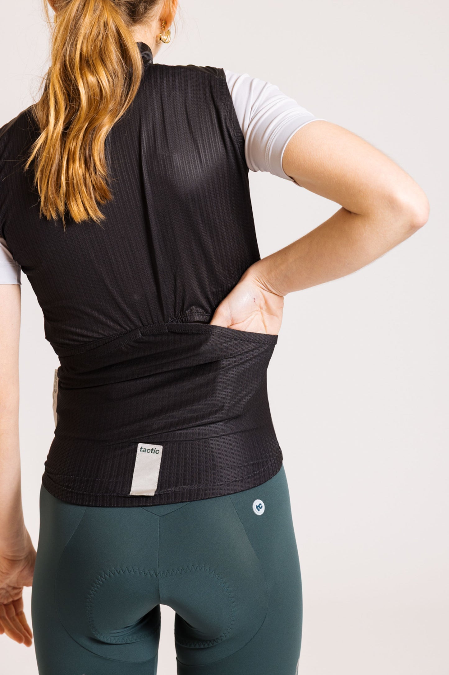 Women's Skurt Windproof Gilet - Black