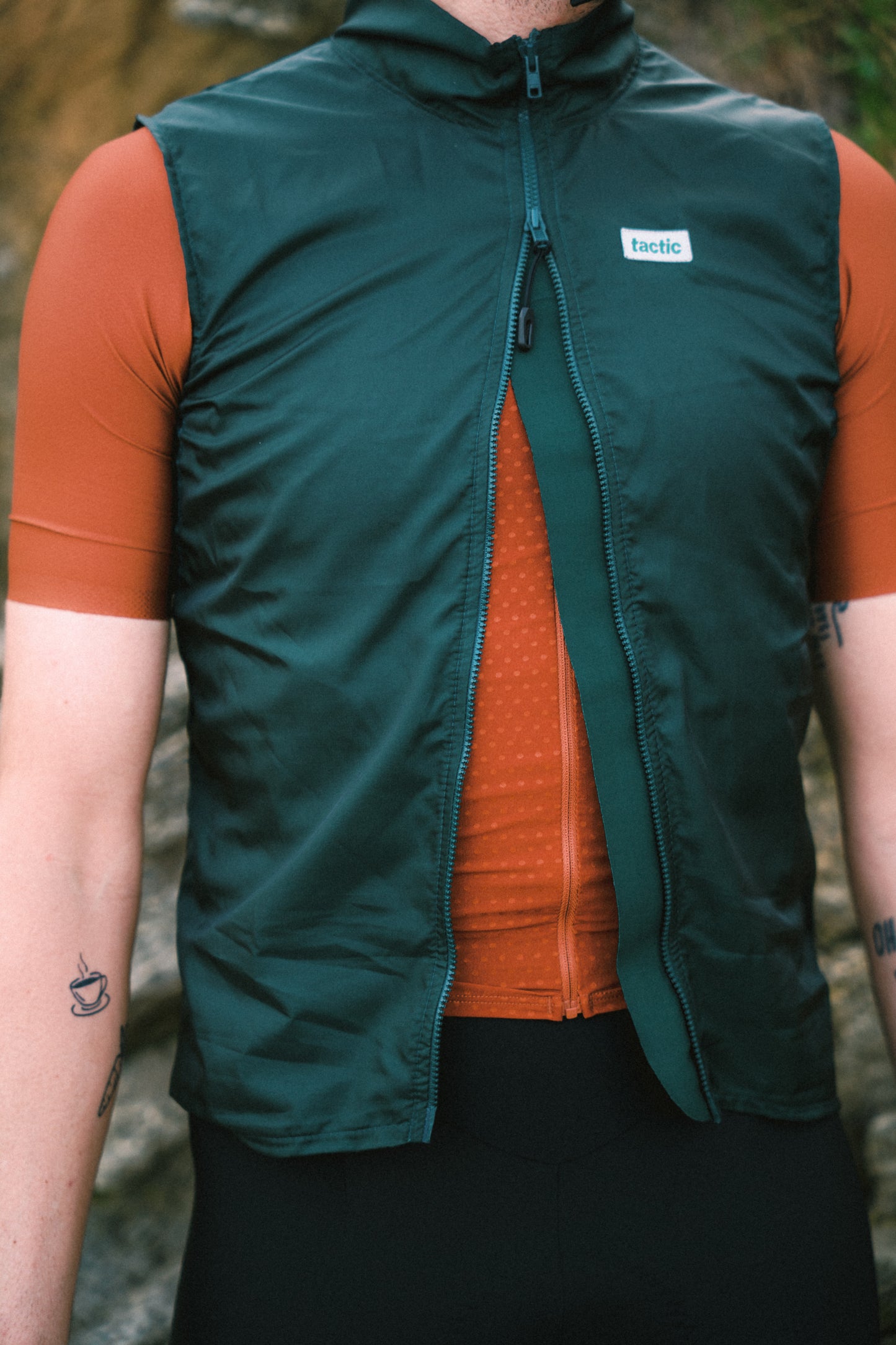 Skurt Windproof Gilet - Green