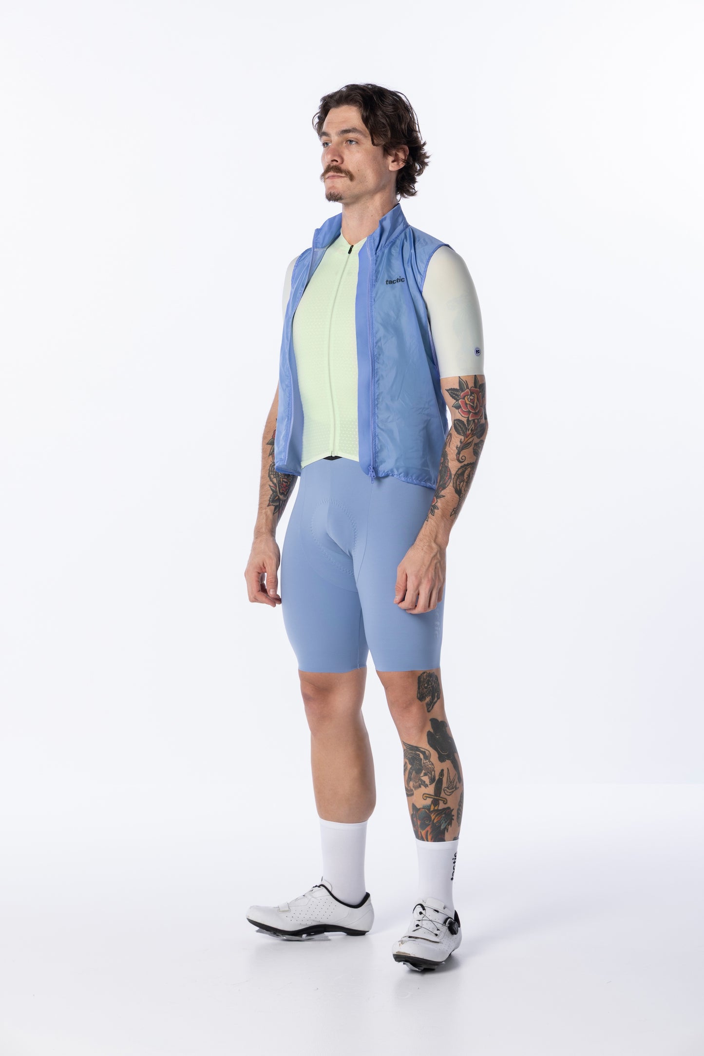 Chaleco Skurt Cortavientos Hombre - Sky Blue