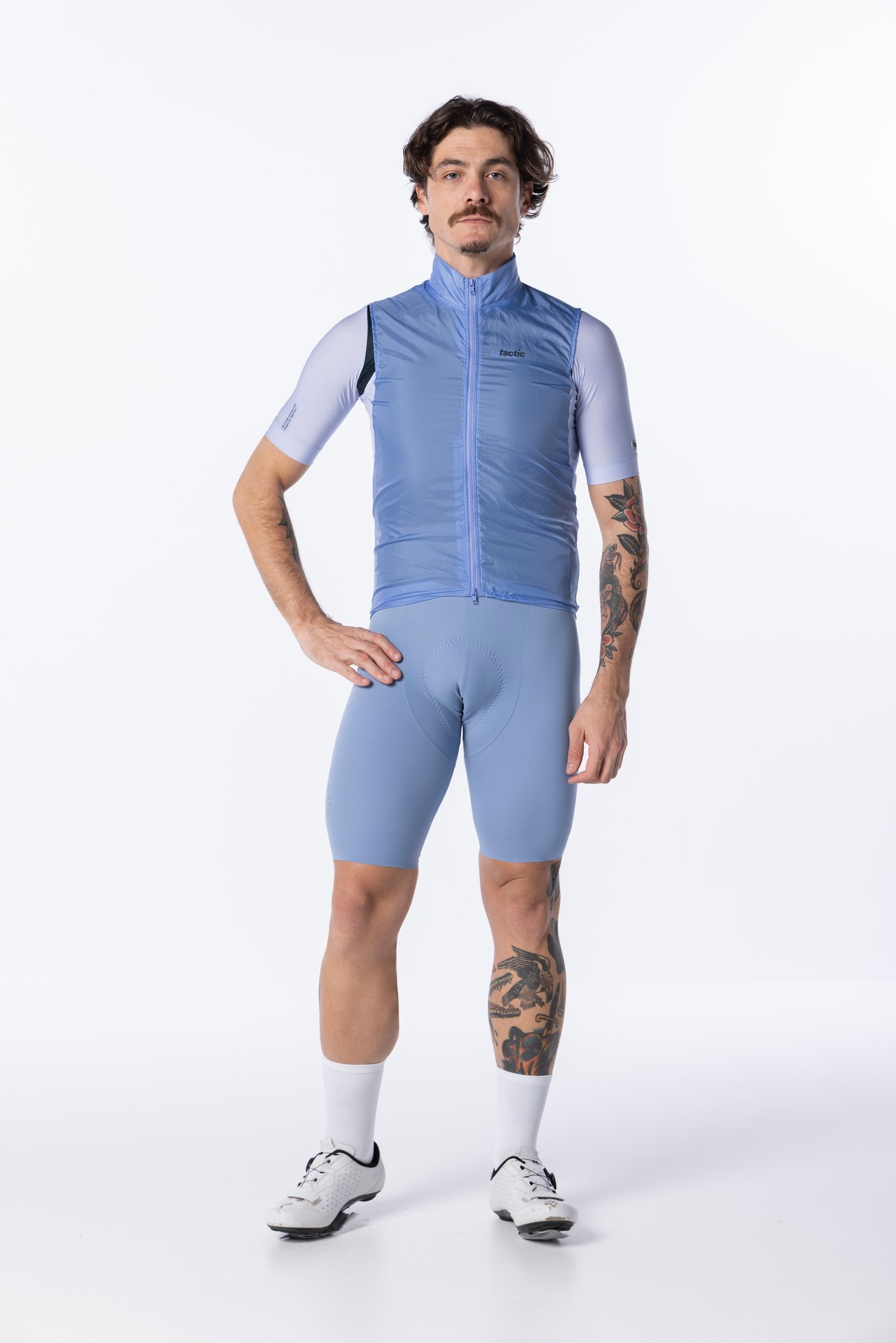 Chaleco Skurt Cortavientos Hombre - Sky Blue