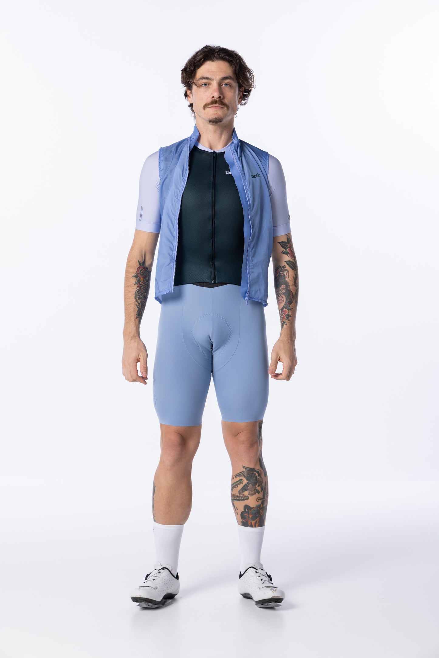 Chaleco Skurt Cortavientos Hombre - Sky Blue